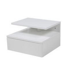 Öökapp ASHLAN 35x32xH22,5cm, valge