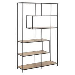 Riiul SEAFORD 114x35xH185cm, tamm