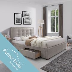 Voodi DUKE 160x200cm, madratsiga HARMONY