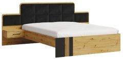 Öökappidega voodi Molto ML, 160x200 cm