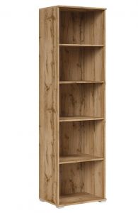 Riiul Zele S383-REG / 56/195-DWO, 56x41xK195 cm,  tamm