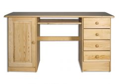 Arvutilaud BR115, 145x55xK75 cm, mänd, naturaalne