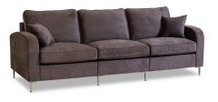 Diivan Parma 3-ne, 285x100xK91 cm, metallist jalad