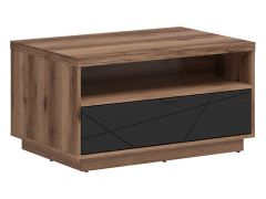 Diivanilaud Forn S471-LAW1S, 90x60xK36,75 cm, Delano tamm + must matt