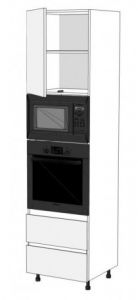 Köögi kõrge ahjukapp Campari SPM 6-2-2137, 60x58xK213,7 cm