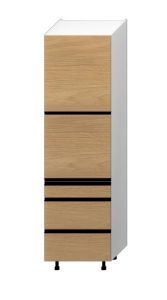 Köögi kõrge põrandakapp Blanka SPD 6-3-2137 STM, 60x58xK213,7 cm