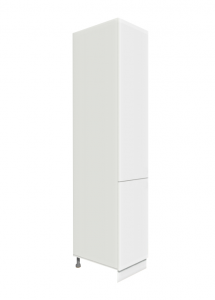 Köögi kõrge põrandakapp Bonn 2D14K 40 +Cargo, 40x56,5xK207 cm, valge