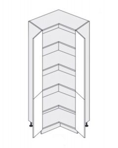 Köögi kõrge põrandakapp D14-DP-207, 60x56,5xK207 cm