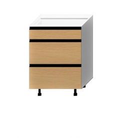 Köögi põrandakapp Blanka DS 6-3 STM, 60x54xK82 cm