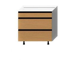 Köögi põrandakapp Blanka DS 8-3 STM, 80x54xK82 cm