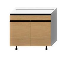 Köögi põrandakapp Blanka DS 9-1 STM, 90x54xK82 cm