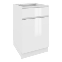 Köögi põrandakapp  Campari DS 5-1 STM, 50x54xK82 cm, valge läikega