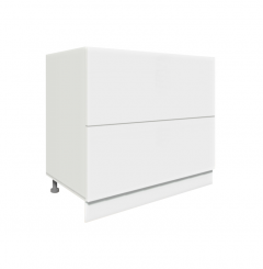 Köögi põrandakapp sahtlitega D2 A-60, 60x50xK82 cm, valge