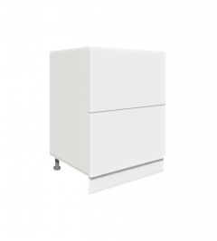 Köögi põrandakapp sahtlitega D2 M-60, 60x50xK82 cm, valge