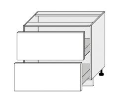 Köögi põrandakapp sahtlitega D2 M-90, 90x50xK82 cm