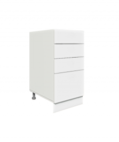 Köögi põrandakapp sahtlitega D2 M-60, 60x50xK82 cm, valge
