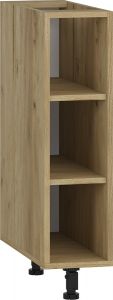 Köögi põrandariiul, Vento D-20-82, 20x52xK82 cm, craft tamm