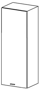 Köögi seinakapp Elin W 4-108, 40x32xK108 cm