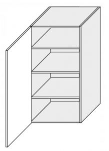 Köögi seinakapp Optimum W4 50, 50x32,5xK96 cm