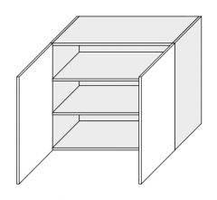 Köögi seinakapp W3 90, 90x32,5xK72 cm