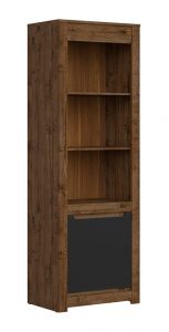Kappriiul Ruso S407-REG1D, 69x45,5xK204,5 cm, must matt