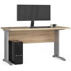 Kirjutuslaud CLP BM135. 135x60xK76 cm, sonoma tamm