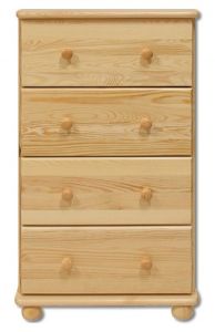 Kummut KD111, 55x47xH100 cm, mänd, värvivalik