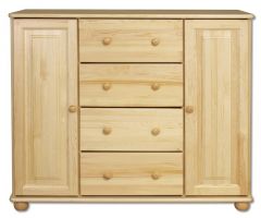 Kummut KD117, 118x47xK100 cm, mänd, värvivalik