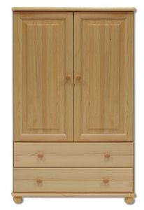 Kummut KD127, 90x42xK138 cm, mänd, värvivalik