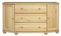 Kummut KD131, 140x47xK78 cm, mänd, värvivalik