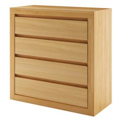 Kummut KD303, 90x41xK90 cm, tamm, naturaalne