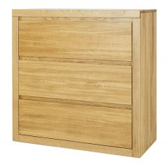 Kummut KD314, 90x41xK90 cm, tamm, naturaalne