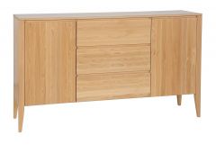 Kummut KD430, 165x43xK95 cm, pöök, naturaalne