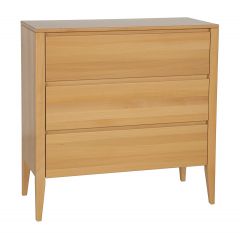 Kummut KD439, 137x43xK95 cm, pöök, naturaalne