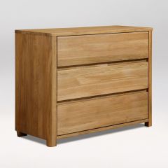 Kummut Lausenne 3, 9503, 102x44xK78 cm, tamm, naturaalne õli
