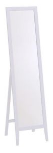 Põrandapeegel LS-1 LUSTRO,  35x44xK134 cm, valge