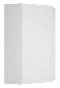Nurgariidekapp Boston 4D BOS S14, 120,9x120,9xK213 cm, valge