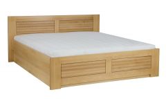 Pesukastiga voodi LK212 BOX, tamm, naturaalne