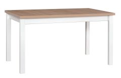 Pikendatav söögilaud Alba 4, 160-200x90xK76 cm, grandson tamm + valge