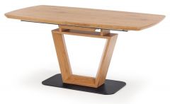 Pikendatav söögilaud Blacky, 160-220x90xK76 cm, kuldne tamm 