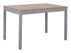 Pikendatav söögilaud Salga ST006-STO, 120-160x80xK76 cm, artisan tamm +hall