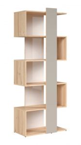 Raamaturiiul Namek S412-REG 20-8L, 75x38,5xK191 cm, vasakpoolne