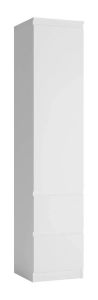 Riidekapp Boston 1D2S BOS S11, 45,6x58,5xK213 cm, valge