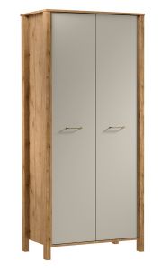 Riidekapp Indygo S2D, 99x53xK199,5 cm, beež