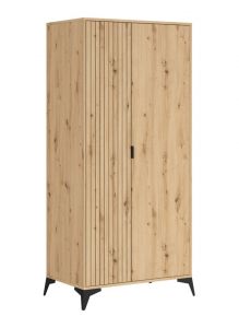 Riidekapp Lamea S632-SZF2D, 90x55xK197 cm