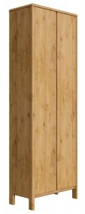 Riidekapp Kler S-049, 67x37xK187 cm, meepeits, õlitatud
