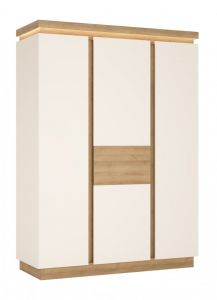 Riidekapp Lyon Jasny 3D LYOS02, 155,6x60xK217 cm