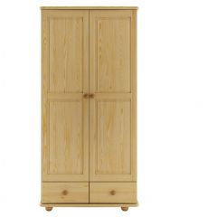 Riidekapp SF122, 90x57xK190 cm, naturaalne
