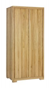 Riidekapp SF331, 90x60xK195 cm, tamm, naturaalne