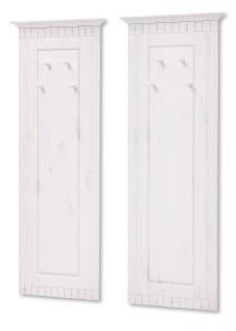 Seina-riidenagid Napoli-7111-16, valge